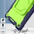 Shockproof Pancerne Etui z Uchwytem do Lenovo Tab M10 Plus 10.6 3 gen granatowo-zielone