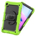 Shockproof Pancerne Etui z Paskiem, Uchwytem do Lenovo Tab M10 Plus 10.6 3 gen zielone