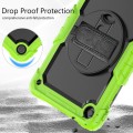 Shockproof Pancerne Etui z Paskiem, Uchwytem do Lenovo Tab M10 Plus 10.6 3 gen zielone