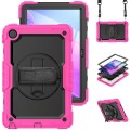 Shockproof Pancerne Etui z Paskiem, Uchwytem do Lenovo Tab M10 Plus 10.6 3 gen różowe