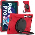 Shockproof Pancerne Etui z Uchwytem do Lenovo Pad Pro 2022 czerwone