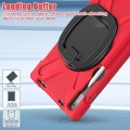 Shockproof Pancerne Etui z Uchwytem do Lenovo Pad Pro 2022 czerwone