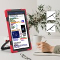 Shockproof Pancerne Etui z Uchwytem do Lenovo Pad Pro 2022 czerwone