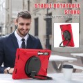 Shockproof Pancerne Etui z Uchwytem do Lenovo Pad Pro 2022 czerwone