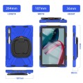 Shockproof Pancerne Etui z Uchwytem do Lenovo Pad Pro 2022 niebieskie