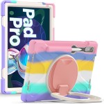 Shockproof Pancerne Etui z Uchwytem do Lenovo Pad Pro 2022 kolorowe