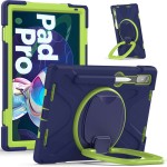 Shockproof Pancerne Etui z Uchwytem do Lenovo Pad Pro 2022 granatowe