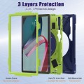 Shockproof Pancerne Etui z Uchwytem do Lenovo Pad Pro 2022 granatowe