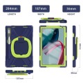 Shockproof Pancerne Etui z Uchwytem do Lenovo Pad Pro 2022 granatowe