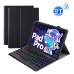 Czarne Etui z Podświetlaną Klawiaturą  do Lenovo Tab P11 Pro 2 generacji 11.2 cala