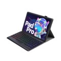 Czarne Etui z Podświetlaną Klawiaturą do Lenovo Tab P11 Pro 2 generacji 11.2 cala