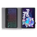 Czarne Etui z Podświetlaną Klawiaturą do Lenovo Tab P11 Pro 2 generacji 11.2 cala