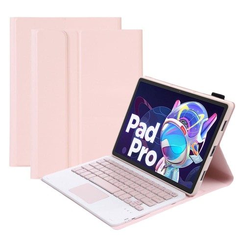 Różowe Etui z Klawiaturą Touchpad do Lenovo Tab P11 Pro 2 generacji 11.2 cala