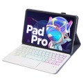 Fioletowe Etui Klawiatura Touchpad do Lenovo Tab P11 Pro 2 generacji 11.2 cala