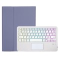 Fioletowe Etui Klawiatura Touchpad do Lenovo Tab P11 Pro 2 generacji 11.2 cala