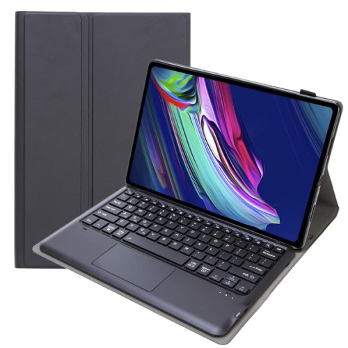 Czarne Etui z Klawiaturą Touchpad do Lenovo Tab P12 Pro 12.6 cala