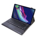 Czarne Etui z Klawiaturą Touchpad do Lenovo Tab P12 Pro 12.6 cala