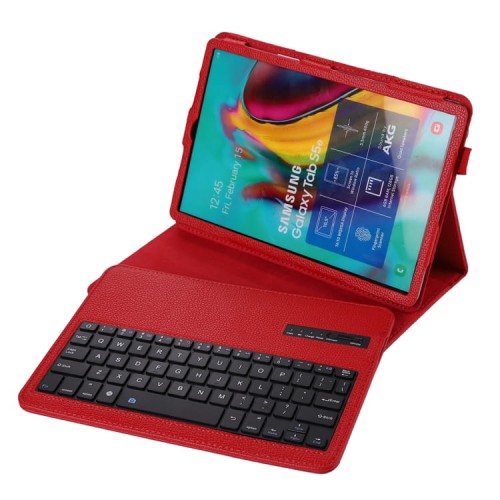Etui Klawiatura Samsung Galaxy Tab S6 Lite czerwona