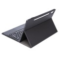 Czarne Etui z Klawiaturą Touchpad do Lenovo Tab P12 Pro 12.6 cala