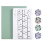 Miętowe Etui Podświetlana Klawiatura do iPad Mini 5 2019 / iPad Mini 4
