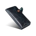 Denior Skórzane Etui Pokrowiec do iPhone 14 granatowy