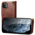 Denior Skórzane Etui Pokrowiec do iPhone 14 brązowy