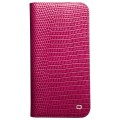 QIALINO Eleganckie Skórzane Etui do iPhone 13 Pro Max różowe