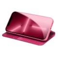 QIALINO Eleganckie Skórzane Etui do iPhone 13 Pro różowe