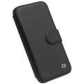 QIALINO Eleganckie Skórzane Etui do iPhone 13 Mini czarne