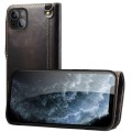 Denior Skórzane Etui Pokrowiec do iPhone 13 czarne