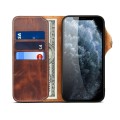 Denior Skórzane Etui Pokrowiec do iPhone 13 Pro brązowe