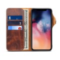 Denior Skórzane Etui Pokrowiec do iPhone 11 Pro Max brązowe