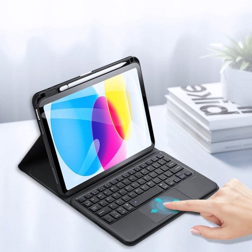 DUX DUCIS Etui Bezprzewodowa Klawiatura Gładzik do iPad 10.9 2022