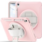Pancerne Etui Obudowa z Uchwytem do iPad 10.9 2022 różowe