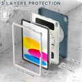 Pancerne Etui Obudowa z Uchwytem do iPad 10.9 2022 niebieskie