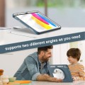 Pancerne Etui Obudowa z Uchwytem do iPad 10.9 2022 niebieskie