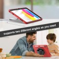 Pancerne Etui Obudowa z Uchwytem do iPad 10.9 2022 czerwone