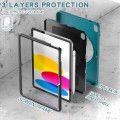 Pancerne Etui Obudowa z Uchwytem do iPad 10.9 2022 zielone