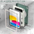 Pancerne Etui Obudowa z Uchwytem do iPad 10.9 2022 zielone szmaragdowe
