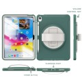 Pancerne Etui Obudowa z Uchwytem do iPad 10.9 2022 zielone szmaragdowe