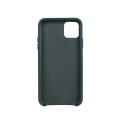 Skórzane Etui Plecki Obudowa do iPhone 11 Pro Max zielone