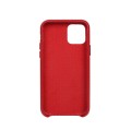 Skórzane Etui Plecki Obudowa do iPhone 11 Pro Max czerwone