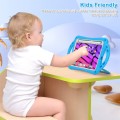 Niebieskie Pancerne Etui Dla Dzieci z Uchwytem Paskiem do iPad Mini 6