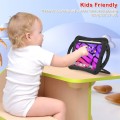 Czarne Pancerne Etui Dla Dzieci z Uchwytem Paskiem do iPad Mini 6