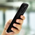 iCarer Skórzane Etui Plecki Obudowa Magsafe do iPhone 13 Pro Max czarne