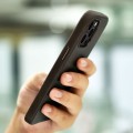 iCarer Skórzane Etui Plecki Obudowa Magsafe do iPhone 13 Pro brązowe