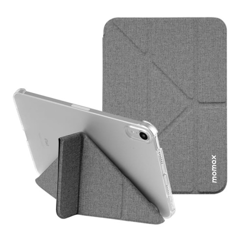 MOMAX Smart Case Etui Pokrowiec do iPad Mini 6 2021 szare ciemne