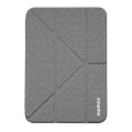 MOMAX Smart Case Etui Pokrowiec do iPad Mini 6 2021 szare ciemne