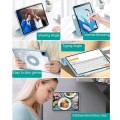 Magnetyczny Smart Case Etui Pokrowiec do iPad Mini 6 2021 niebieskie