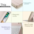 Etui Klawiatura Bezprzewodowa do iPad 9.7 2017/ 2018 złoty róż